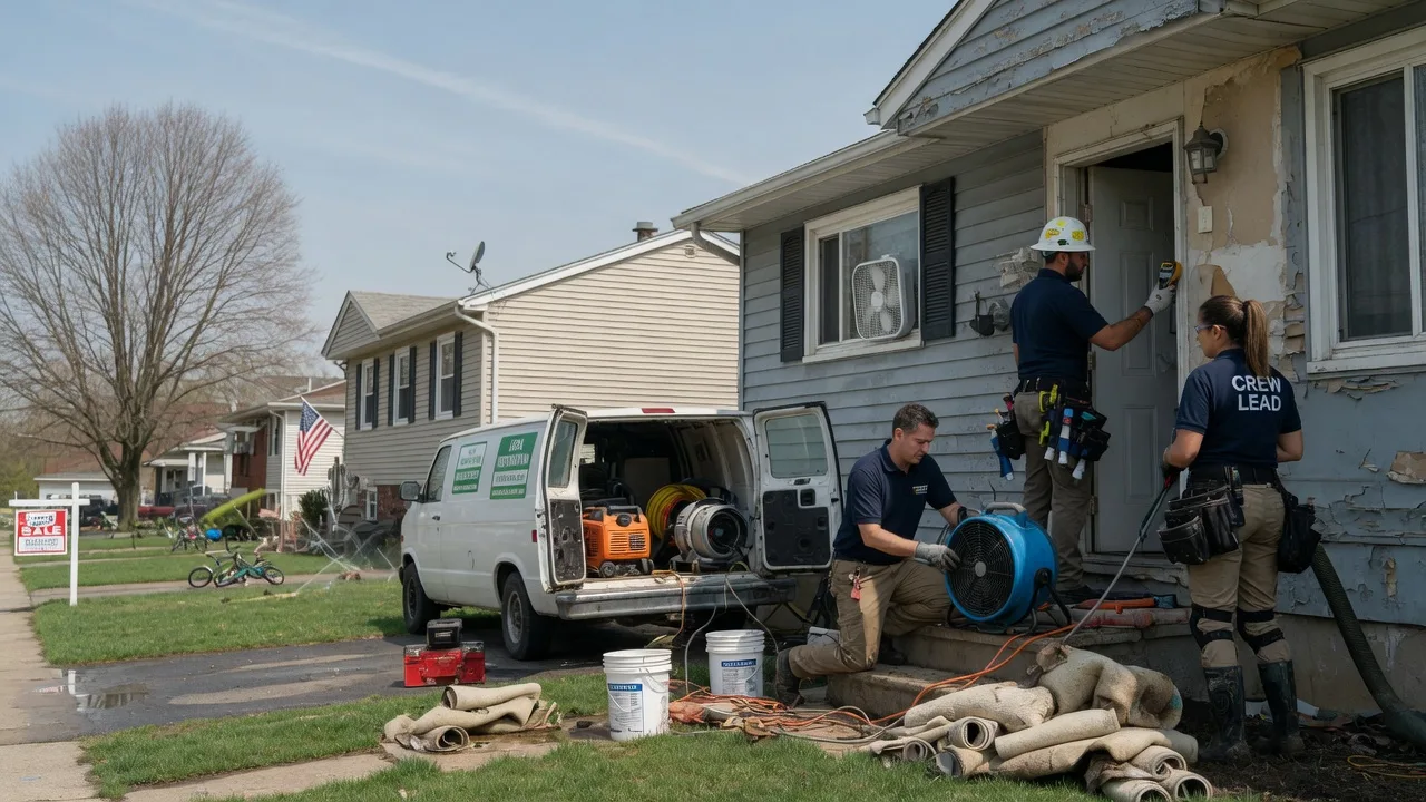 Flood Cleanup in Barrington, NJ near me